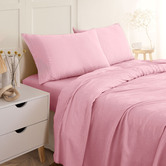 Chiswick Living Neutral Solid Blend Sheet Set