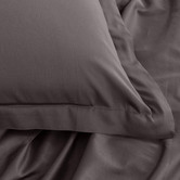 Chiswick Living Pewter Balmain 1000TC Bamboo &amp; Cotton Quilt Cover Set