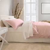 Chiswick Living Blush Balmain 1000TC Bamboo &amp; Cotton Quilt Cover Set