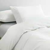 Chiswick Living White Jersey Cotton Quilt Cover Set