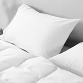 Chiswick Living White Jersey Cotton Quilt Cover Set