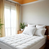Chiswick Living 1000GSM Goose Feather &amp; Down Single Mattress Topper