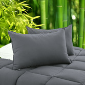 Chiswick Living Bamboo &amp; Charcoal Standard Pillows