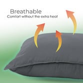 Chiswick Living Bamboo &amp; Charcoal Standard Pillows