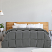 Chiswick Living Bamboo &amp; Charcoal Summer Quilt