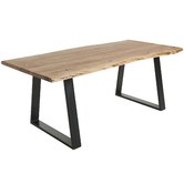 Linea Furniture Henuite Wood Dining Table