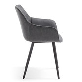 Linea Furniture Breman Faux Leather Dining Chair