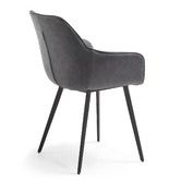 Linea Furniture Breman Faux Leather Dining Chair