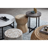 Linea Furniture Samuels Coconut Side Table