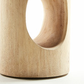 Linea Furniture Natural Cora Munger Wood Side Table