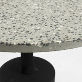 Linea Furniture Grey Milano Terrazzo Side Table