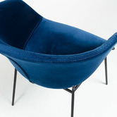 Linea Furniture Vanya Velvet Dining Chair