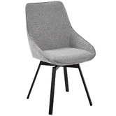 Linea Furniture Devin Swivel Dining Chairs