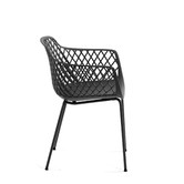 Linea Furniture Gertrude Metal &amp; Plastic Tub Dining Chairs