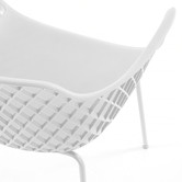 Linea Furniture Gertrude Metal &amp; Plastic Tub Dining Chairs