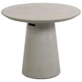 Linea Furniture Grey Emily Cement Outdoor Dining Table