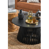 Linea Furniture Darla Round Wooden Coffee Table