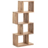 Linea Furniture Callie Teak Wood Shelving Unit