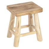 Linea Furniture Alyce Teak Wood Stool