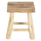 Linea Furniture Alyce Teak Wood Stool