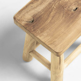 Linea Furniture Alyce Teak Wood Stool