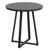 Linea Furniture Tella Metal &amp; Terrazzo Dining Table