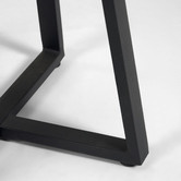 Linea Furniture Tella Metal &amp; Terrazzo Dining Table