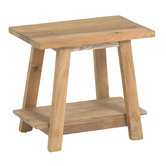Linea Furniture Tamika Teak Wood Stool