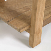 Linea Furniture Tamika Teak Wood Stool