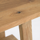 Linea Furniture Tamika Teak Wood Stool