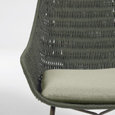 Linea Furniture Alaina Metal &amp; Rope Armchair