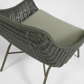 Linea Furniture Alaina Metal &amp; Rope Armchair