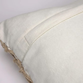 Linea Furniture White Hutton Cotton Cushion Cover