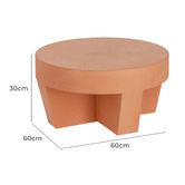 Linea Furniture Vivian Round Outdoor Coffee Table