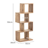 Linea Furniture Callie Teak Wood Shelving Unit | Temple & Webster