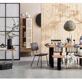 Linea Furniture Henuite Wood Dining Table