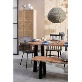 Linea Furniture Henuite Wood Dining Table