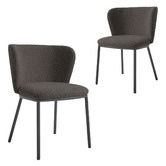 Linea Furniture Isabel Boucle Dining Chairs