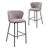 Linea Furniture 65cm Isabel Upholstered Barstools