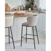 Linea Furniture 65cm Isabel Upholstered Barstools