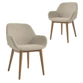 Linea Furniture Allister Chenille Dining Chairs