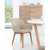 Linea Furniture Allister Chenille Dining Chairs