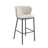 Linea Furniture 65cm Isabel Upholstered Barstools