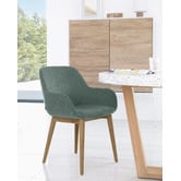 Linea Furniture Allister Chenille Dining Chairs