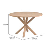 Linea Furniture Thalia Steel Dining Table