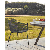 Linea Furniture Gertrude Metal &amp; Plastic Tub Dining Chairs
