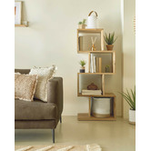 Linea Furniture Callie Teak Wood Shelving Unit | Temple & Webster