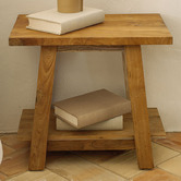 Linea Furniture Tamika Teak Wood Stool