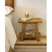 Linea Furniture Tamika Teak Wood Stool
