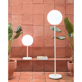 Linea Furniture White Akim Outdoor Floor Lamp